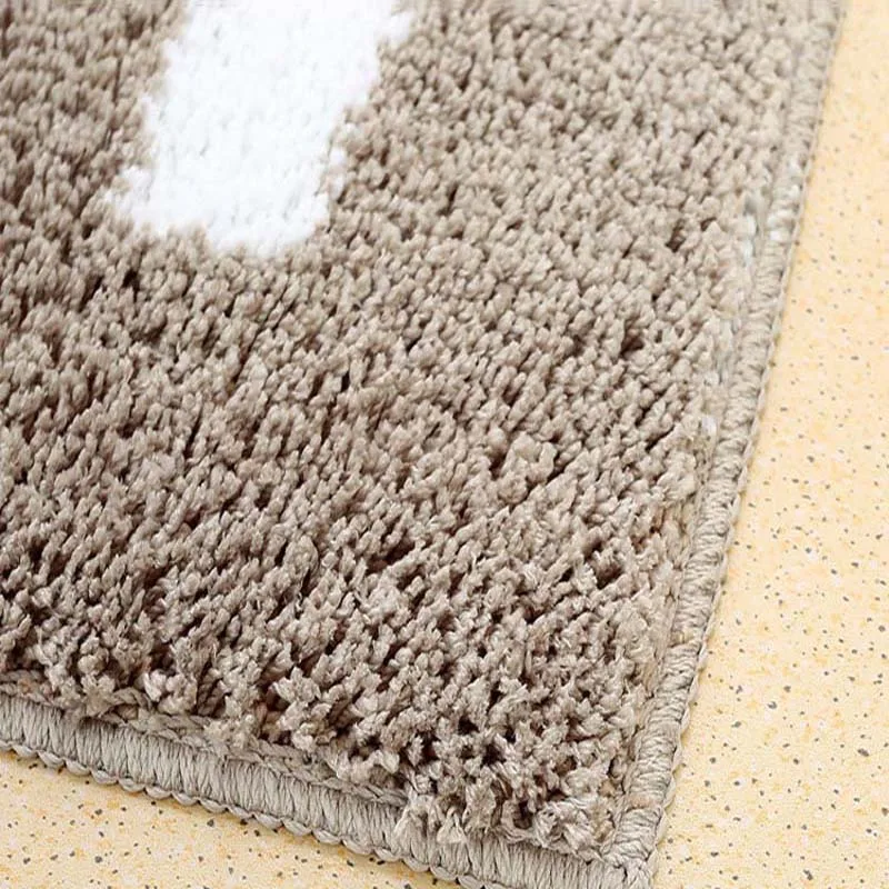 Tufted ткань кухня длинные Коврики Нескользящие впитывающие ванная комната пол половик дверной коврик в спальню мягкий стол стелька