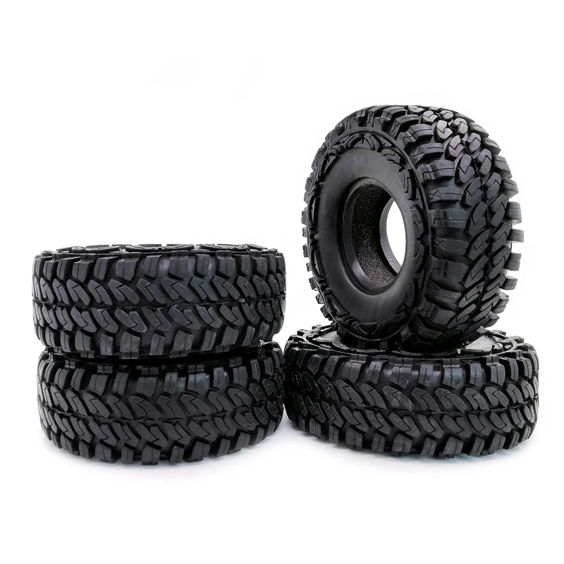 Swiftswan 4 Pcs 1.9 Inch 110mm Rubber 1//10 Rock Crawler Tires Tyre for D90 SCX10 AXIAL RC4WD TF2 RC Car