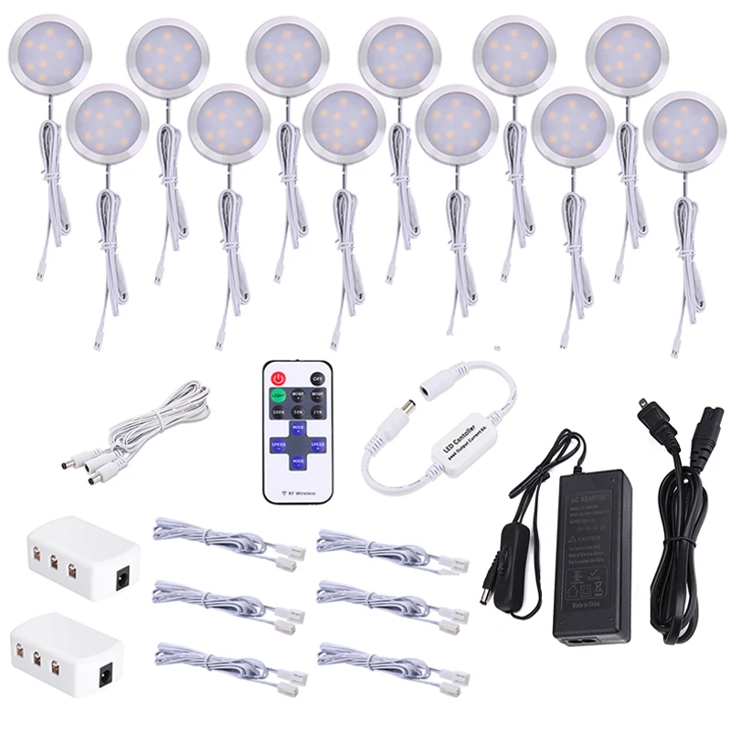 under cabinet lighting puck lights