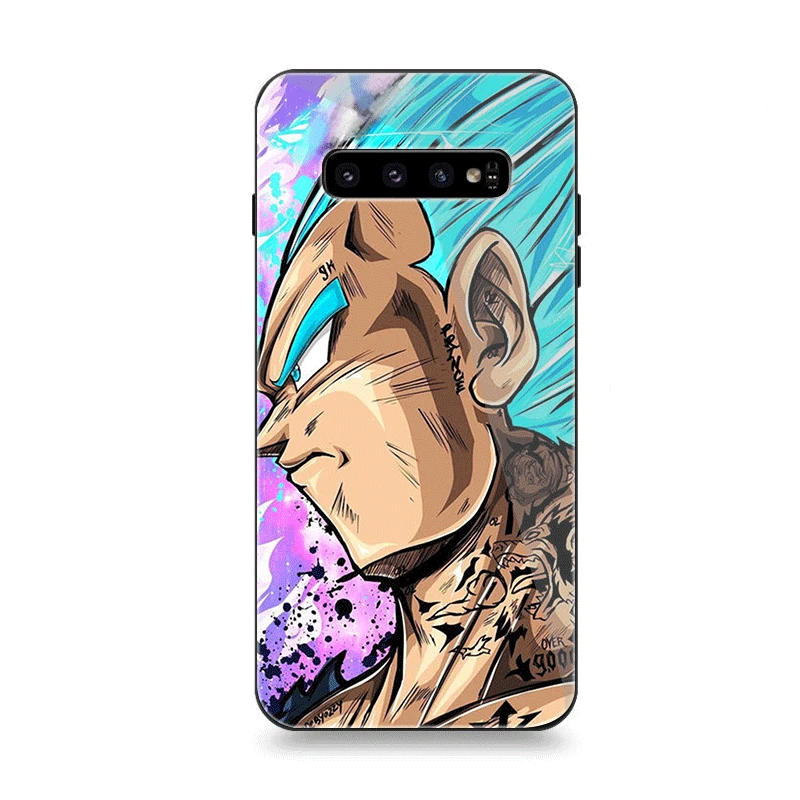 G8 Чехол для телефона Стекло для samsung A70 A10 A30 A40 A50 A60 A20 S7 край S8 S9 S10 плюс Чехол классный Dragon Ball Z Сон Гоку - Цвет: G8