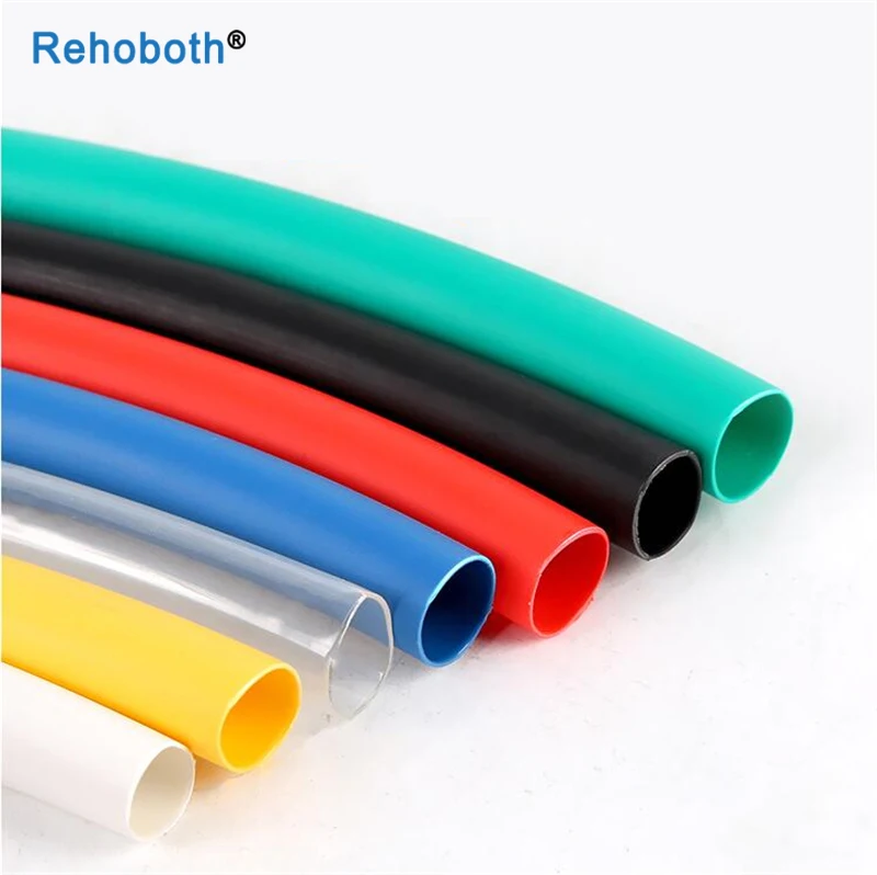 7 Pcs Heat Shrink Tubing Kit - 7 Colors, 1.5mm Diameter, 2:1 Ratio, For Cable Sleeving & Repair