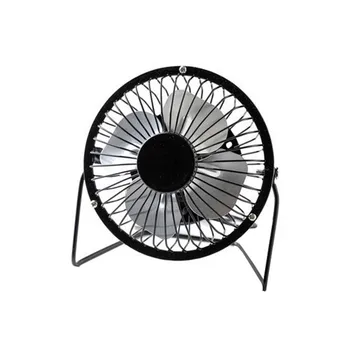 

USB Portable USB Mini Fans Small Desk 4 Blades Cooler Cooling Fan DC Aluminum Operation Super Mute Silent PC Laptop Notebook