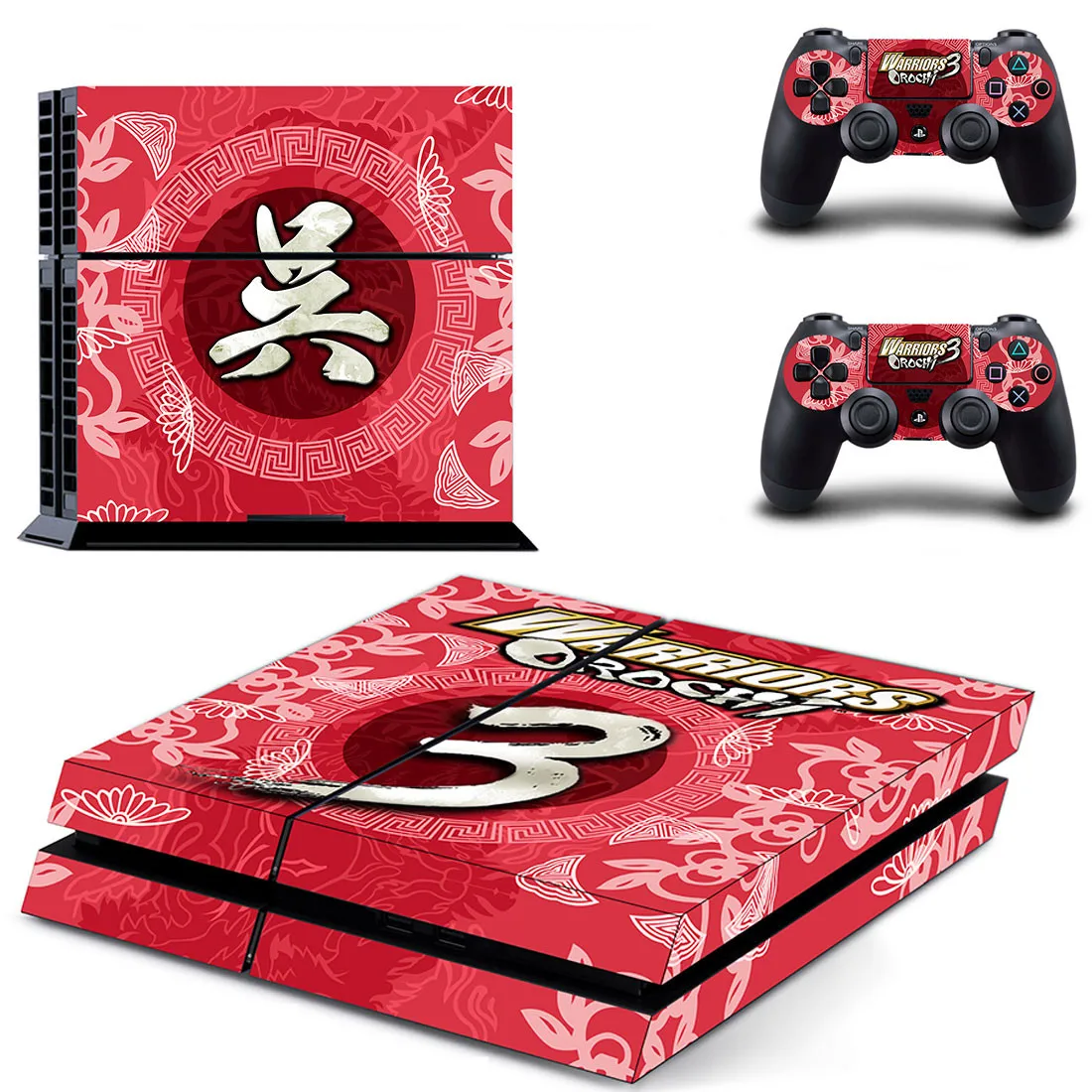 Warriors Orochi 3 наклейка для PS4 PS 4 Vinly наклейка игровая станция 4 наклейки Pegatinas Adesivo для консоли playstation 4 и 2 контроллера