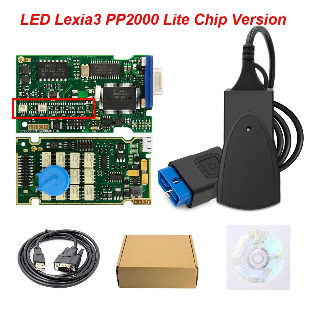 Полные чипы с золотым краем Lexia3 PP2000 PSA XS Evolution Diagbox V7.83 Lexia для Citroen/Peugeot Super прошивка