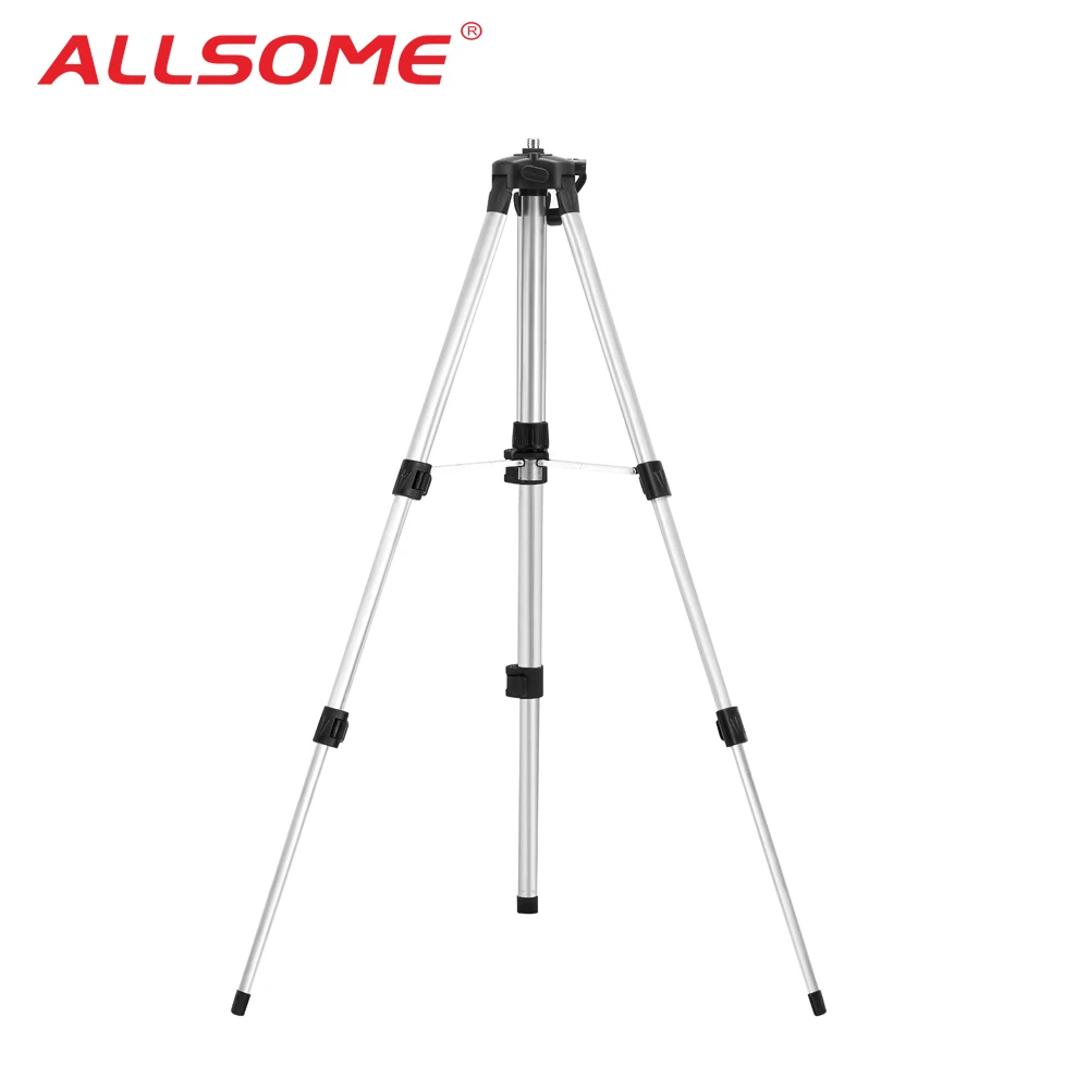 Тренога алюминиевая для лазерного уровня ALLSOME регулируемая высота 1 2/1 5