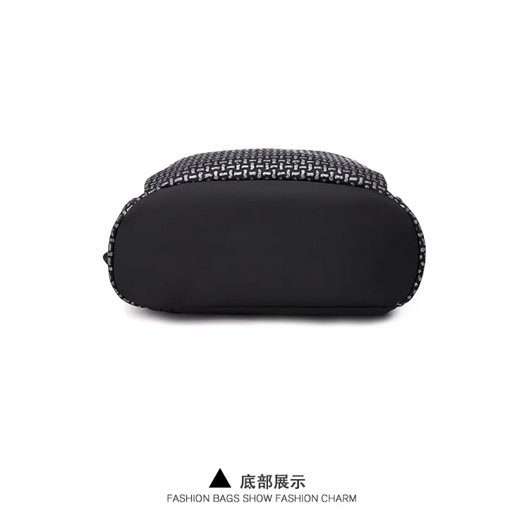 Backpack New Style Oxford Cloth Nylon Waterproof Anti-Theft Casual Multi-functional Dual Purpose Backpack