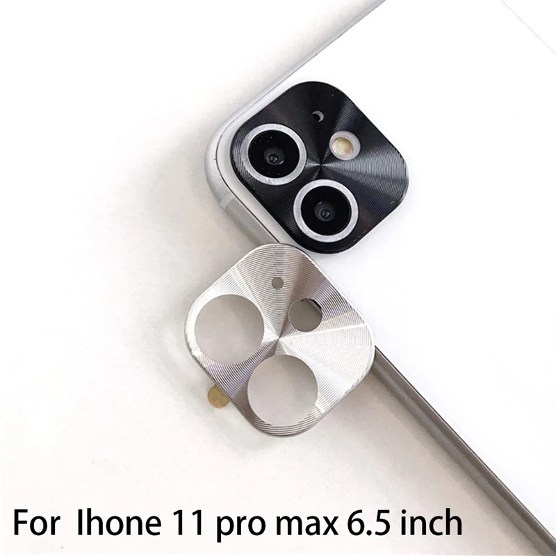 Металлический защитный чехол для объектива мобильного телефона для IPhone 11 Pro Max, защита для объективов камеры, бампер, кольцо, чехол, задняя крышка для смартфона