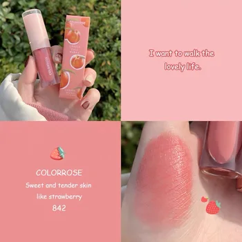 

Liquid Blush Cream Highlighter Palette Petal Face Blusher Nude Makeup Natural Lasting Silky Cheek Rouge Rose Peach