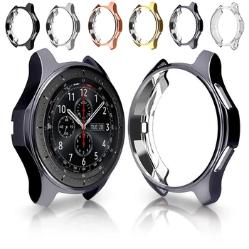 

360 Degrees Protection Case for Samsung Galaxy Gear S3 Screen Protector Plating Cover on Sumsung Watch 46mm Gear S 3 Accessories