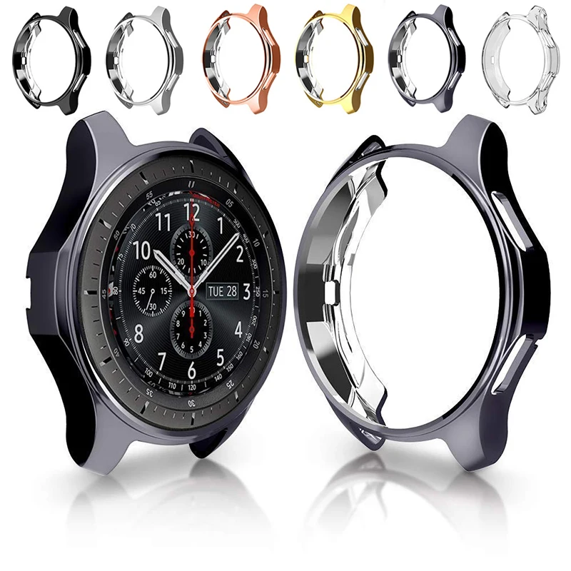 Защитный чехол 360 градусов для Samsung Galaxy Gear S3 защитная пленка с покрытием часов Sumsung
