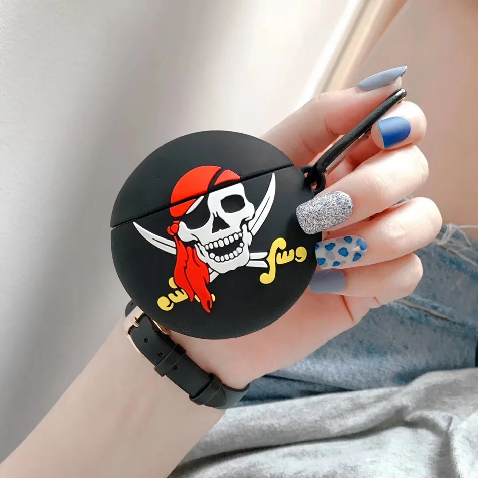 3D наушники в виде кролика чехол для Airpods 2 чехол силиконовый чехол для мыши для Apple Air pods чехол Динозавр для наушников ремешок для наушников - Цвет: 706