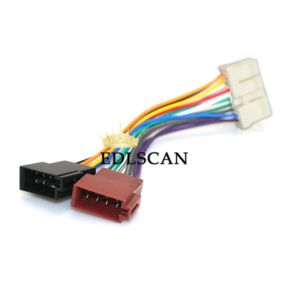 EDLSCAN для Nissan 1999+ выберите модель autostereo ISO радио адаптер кабель ISO жгут проводов 12-118