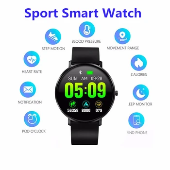 

F25 Smart Watch Heart Rate Fitness Smart Band GPS Waterproof Smart Bracelet Men Women Touch Screen Smartwatch For Android IOS