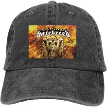 Hatebreed унисекс носимые бейсбольные Головные уборы Винтаж Регулируемая Кепка с якорем Дальнобойщик Шляпа Черный