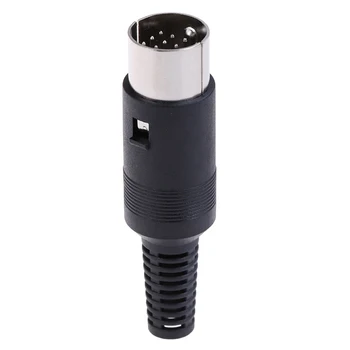 

DIN plug 13 PIN Male Inline Audio Adapter Connector DIN-13P Plug Audio AV Connector 1PC For Keyboard audio computers