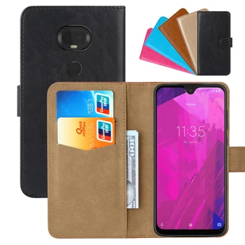 Перейти на Алиэкспресс и купить Роскошный чехол-портмоне для T-Mobile REVVLRY + из искусственной кожи в стиле ретро чехол с откидной крышкой Магнитный модные чехлы с ремешком