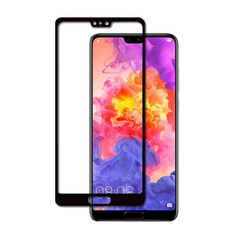 Закаленное стекло на huawei P20 протектор экрана для Pro 9D покрытие защитное Lite