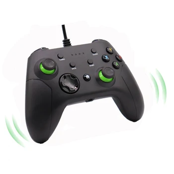 

Premium Wired Game Controller Joypad Double Shock for Microsoft