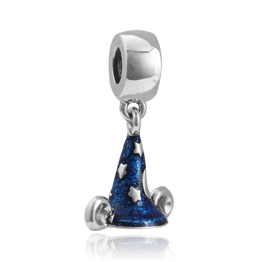 Клоунская шляпа Бусины Подходит Pandora Серебро 925 оригинальный браслет ювелирные