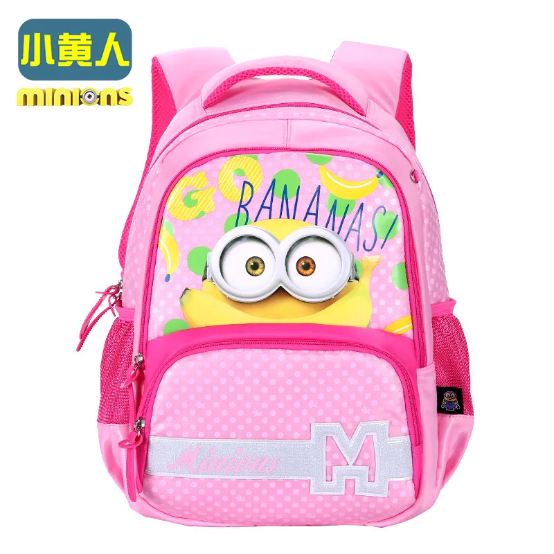

Despicable Me Series Small Yellow People Students 1-6 Grade Men And Women Children 6-12-Year-Old Cartoon Casual Shoulder School