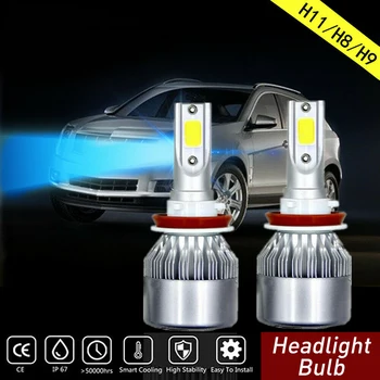 

H11 LED Headlight Bulb For GMC Sierra 1500 07-13 Yukon 15-19 Low Beam 8000K Car Headlight Car Front Light LED Light Bulb