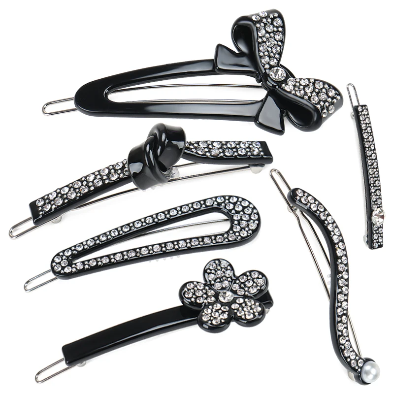 Ins Hot Sales Fancy Hair Pin High Quality Acetate Hair pin Small Flower