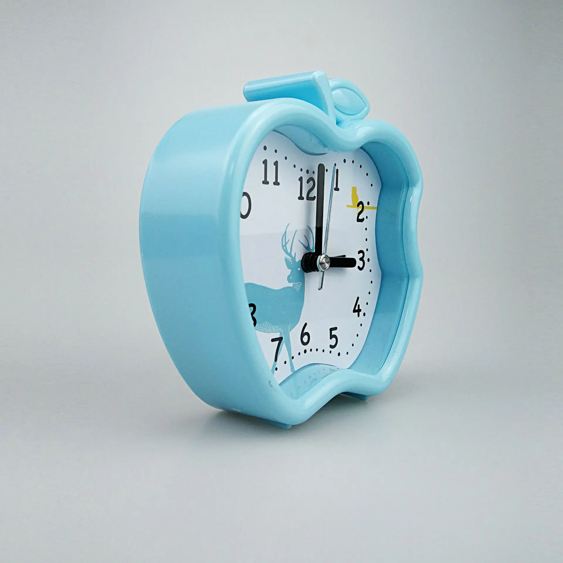 Creative Simple Clock Candy-Colored Children Antair Nightstand Home Clock Boutique Electronic 2256