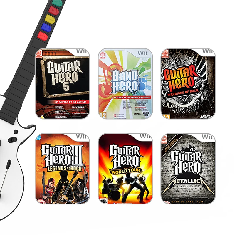 Guitar Hero Steam2.4g Wireless Guitar Hero Controller For Pc & Ps3 - Rock  Band Compatible