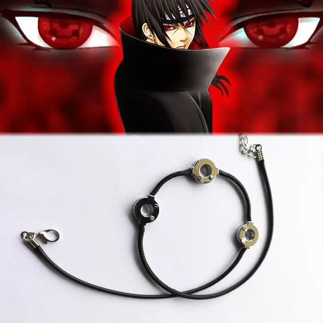 FADDY NATIVE Naruto Anime Itachi Mangekyou Sharingan Necklace : Amazon.in:  Toys & Games