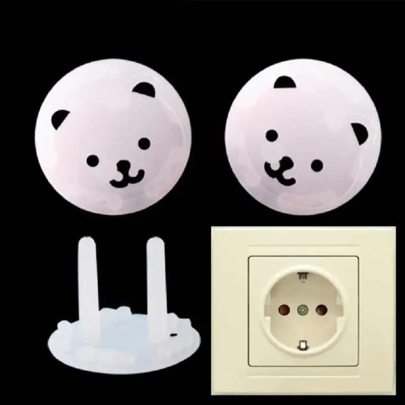 

10Pcs/Set r Socket Electrical Outlet Cover Protection Children Baby Safety Anti Electric Shock Plugs Protector Cover