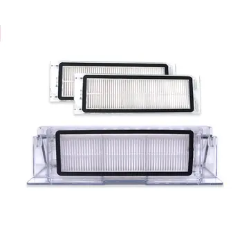 

Dust Box For Xiao mi Robot Vacuum Cleaner Dustbin Box With Hepa Filters Sweeping Machine Accessories Replenishment Tools