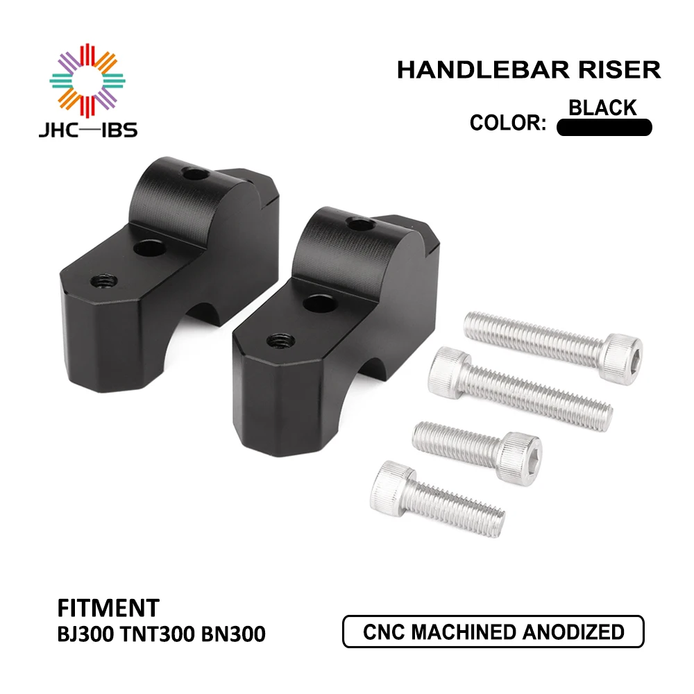 Мотоцикл с ЧПУ Алюминиевый Руль Riser Расширение адаптер-зажим Крепление высота Riser для Benelli BJ300 TNT300 BN300