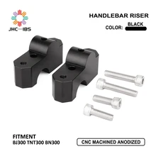Мотоцикл с ЧПУ Алюминиевый Руль Riser Расширение адаптер-зажим Крепление высота Riser для Benelli BJ300 TNT300 BN300