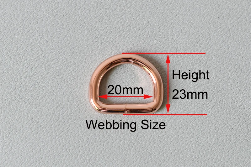 2.0 D 玫瑰金 尺寸图