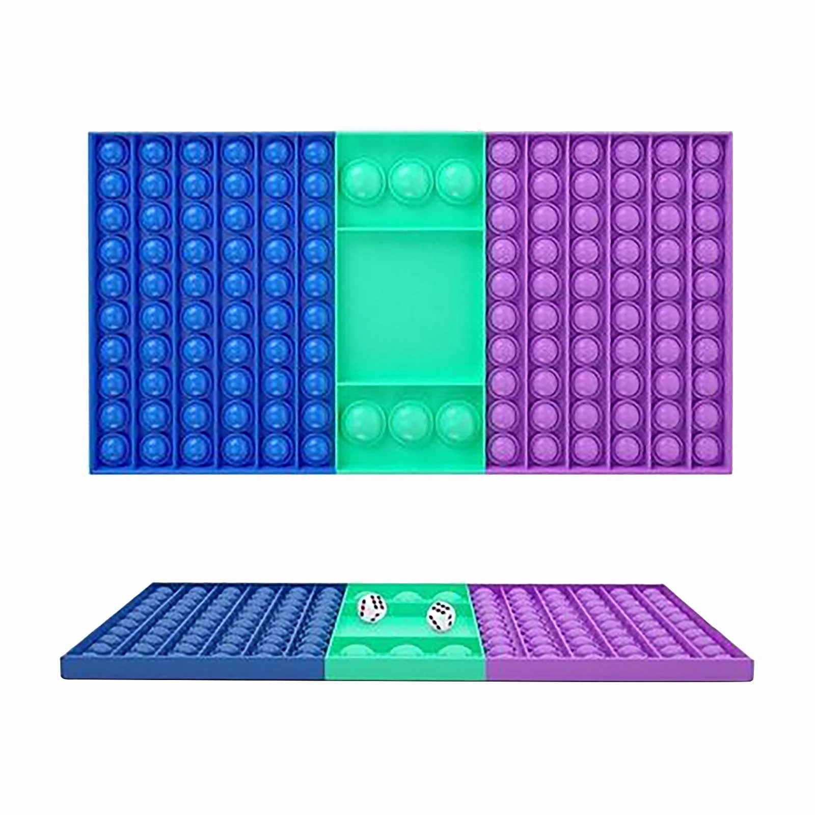 New Big Size Pop Push Bubble Rainbow Board Game Fidget Toys Fun Games For Children Stress Relieving Toys Adult Anti Stress Toys Squeeze Toys Aliexpress