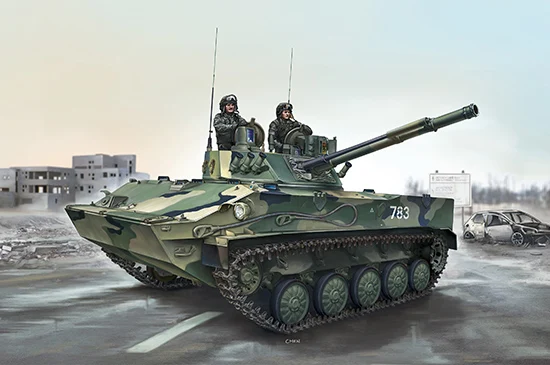 

Trumpeter 09557 1/35 BMD-4 Бортовая пехотная машина