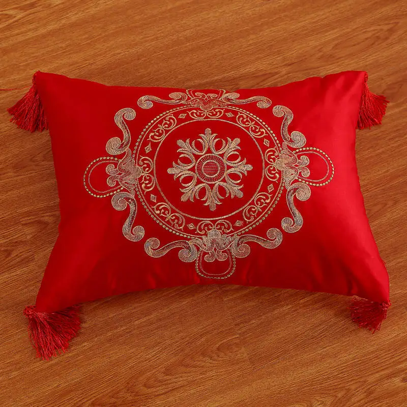 

Cotton 13376 + 80s Satin Jacquard Wedding Ten Sets of Eight Sets of Quality Color Embroidery + Exquisite Quilted
