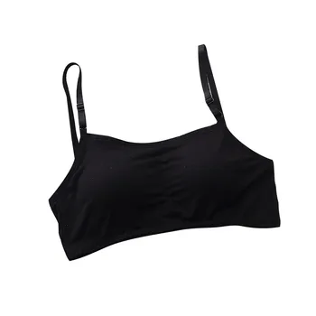 

Women Bralette Women Push Up Padded Underwear Wireless Bra Tops Shoulder Strap Tube Tops d91113
