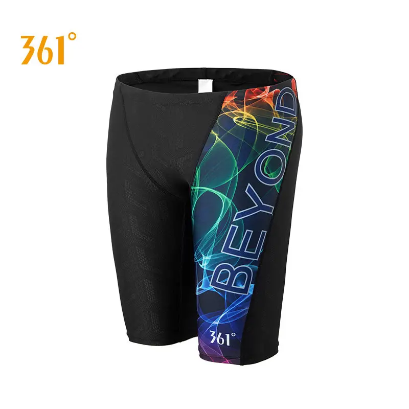 361 Men Swimwear Tight Swim Trunks Plus Size Quick Dry Swimming Shorts Mens Swimsuit Boys Beach Shorts Swimming Trunks Pants