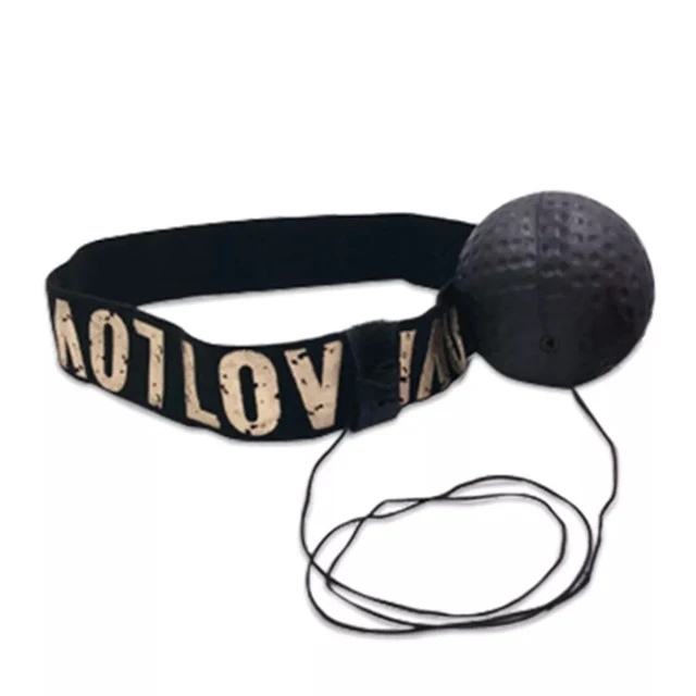 Boxing Speed Ball Head-mounted PU Punch ball MMA Sanda Training Hand Eye Reaction Home Sandbag Fitness Boxing Equipment boxeo black set