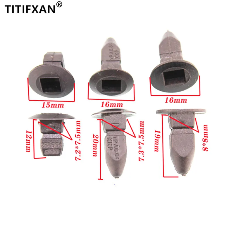 21PCS Car fender lining base clip For VW Passat B5 Sagitar Magotan Lavida for Audi plastic fasteners | Автомобили и мотоциклы