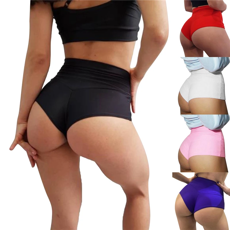 mom shorts Women Fitness Bike Sexy Mini Shorts Women Workout Push Up Sportswear Sport Mini Short Gym Skinny Shorts Woman 2022 New Stretchy bike shorts