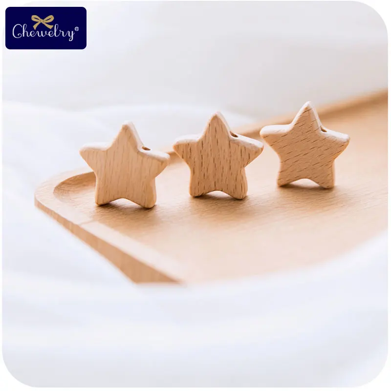 10 шт. бука деревянные бусы Детские Прорезыватель для зубов против грызунов