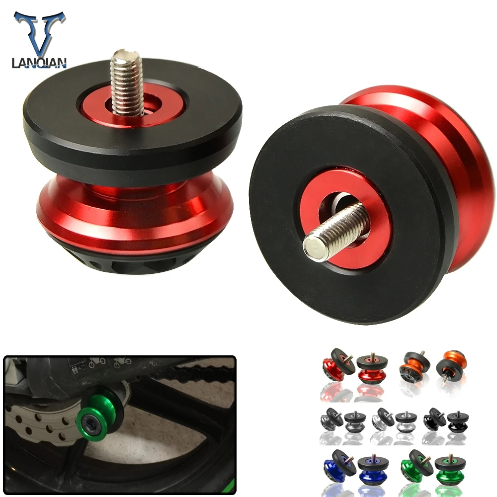 

Motorcycle Stand Swingarm Spools Slider Stand Screw 6MM 8MM 10MM For mt03 yamaha r15 cbr 250r yamaha yzf r125 benelli tnt 125