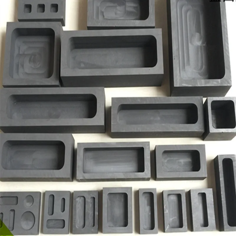 Graphite Ingot Mold Melting Casting Mould crucible for Gold Silver  Nonferrous Metal