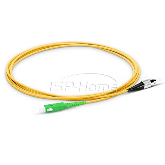 20 м SC/APC-FC/UPC Simplex 2,0 мм одномодовый волоконно-оптический патч-корд, SC-FC волоконный патч-корд
