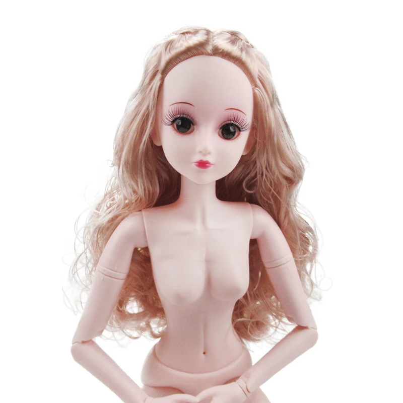 Новая Мода BJD куклы 1/3 60 см 21 подвижные шарнирные куклы женские голые обнаженные женские куклы тело с 3D глазами игрушечная обувь для девочек