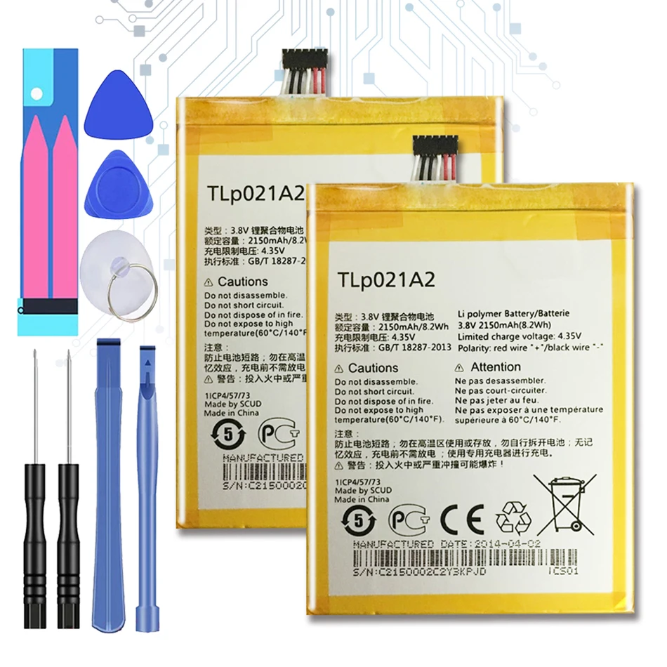 TLP020C2 TLp021A2 Сменный аккумулятор для Alcatel One Touch Idol X 6040 6040A 6040D с Трек