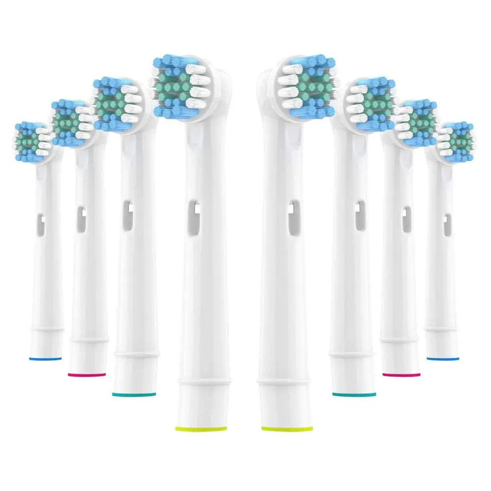 8x Replacement Brush Heads For Oral-B Electric Toothbrush Fit Advance Power/Pro Health/Triumph/3D Excel/Vitality Precision Clean