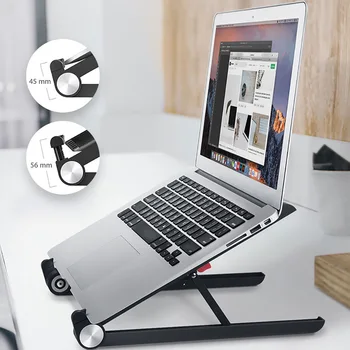 

Foldable Tablet Stand Book Reading Stand Adjustable Laptop Holder Notebook Bracket For Desktop Mobile Computer Fixed Work Use